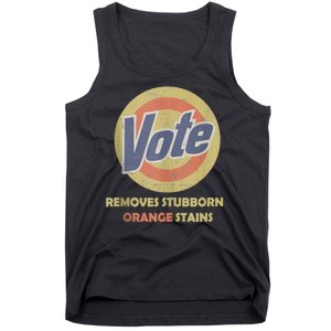 Funny Vote Removes Stubborn Orange Stains Election 2024 Tank Top