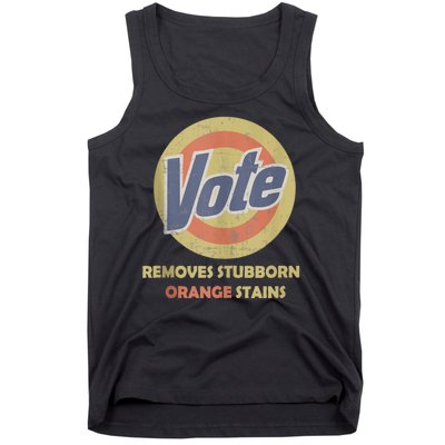 Funny Vote Removes Stubborn Orange Stains Election 2024 Tank Top