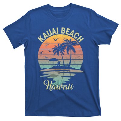 Family Vacation Retro Vintage Hawaii Kauai Beach Gift T-Shirt