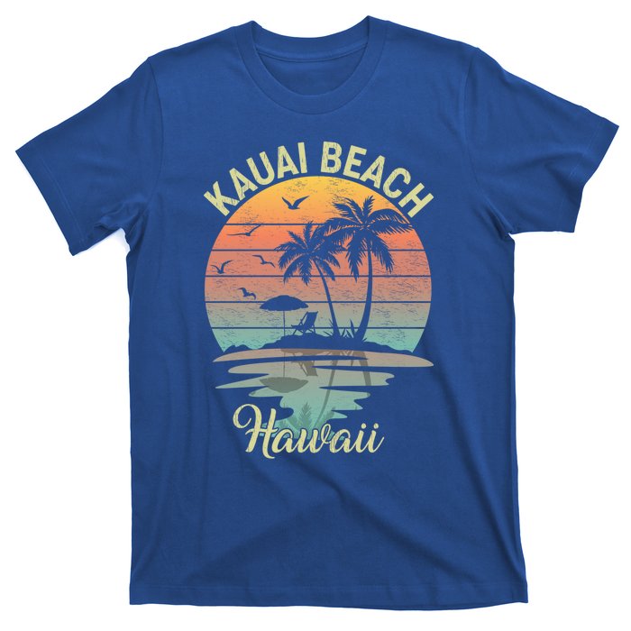 Family Vacation Retro Vintage Hawaii Kauai Beach Gift T-Shirt