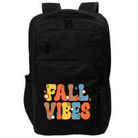 Fall Vibes Retro Groovy Cute Impact Tech Backpack