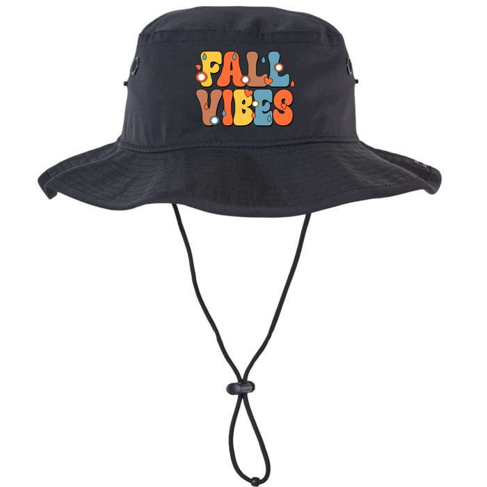 Fall Vibes Retro Groovy Cute Bucket Hat