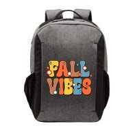Fall Vibes Retro Groovy Cute Vector Backpack