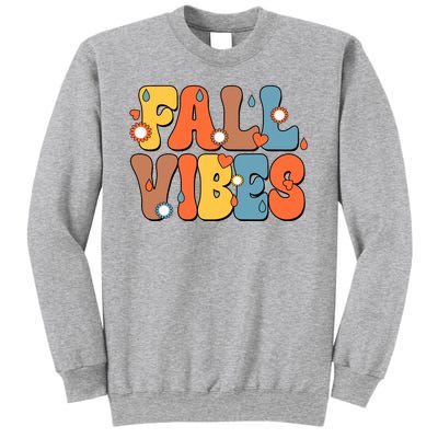 Fall Vibes Retro Groovy Cute Sweatshirt