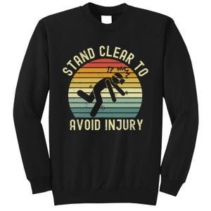 Funny Virtual Reality Vr Stay Clear To Avoid Injury Sweatshirt