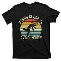 Funny Virtual Reality Vr Stay Clear To Avoid Injury T-Shirt