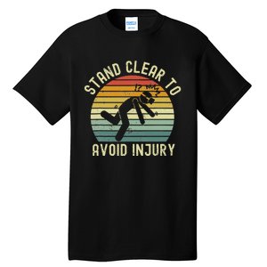 Funny Virtual Reality Vr Stay Clear To Avoid Injury Tall T-Shirt