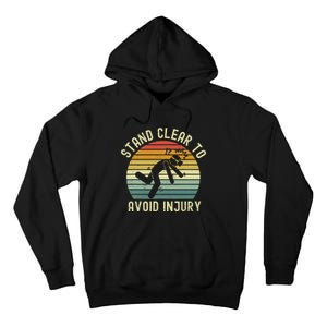 Funny Virtual Reality Vr Stay Clear To Avoid Injury Tall Hoodie