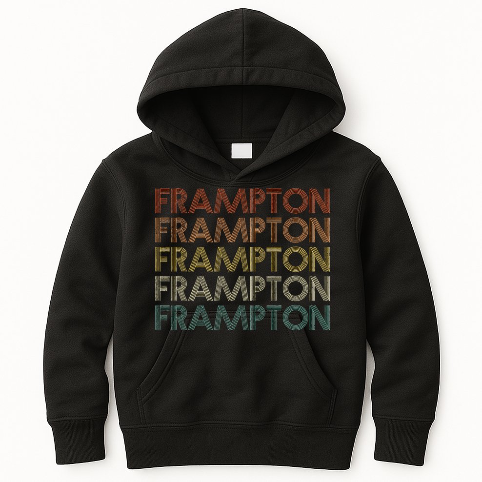 Frampton Vintage Retro Kids Hoodie