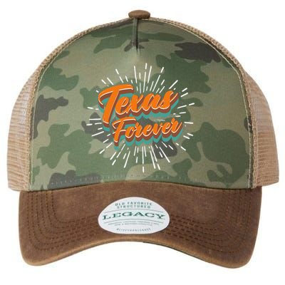 Funny Vintage Retro Starburst Texas Forever Legacy Tie Dye Trucker Hat