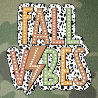 Fall Vibes Retro Autumn Patterns Legacy Tie Dye Trucker Hat