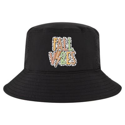 Fall Vibes Retro Autumn Patterns Cool Comfort Performance Bucket Hat