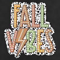 Fall Vibes Retro Autumn Patterns 7 Panel Mesh Trucker Snapback Hat