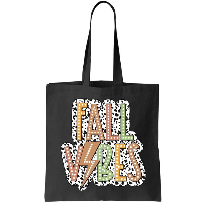 Fall Vibes Retro Autumn Patterns Bag