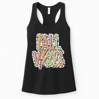 Fall Vibes Retro Autumn Patterns Womens Tank Top