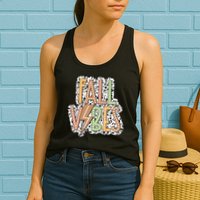 Fall Vibes Retro Autumn Patterns Womens Tank Top