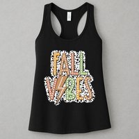 Fall Vibes Retro Autumn Patterns Womens Tank Top
