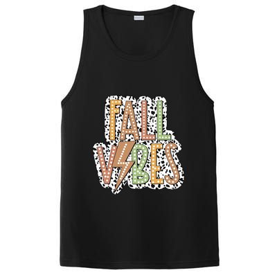 Fall Vibes Retro Autumn Patterns PosiCharge Competitor Tank
