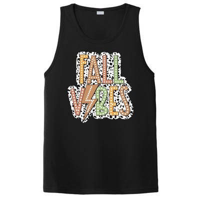 Fall Vibes Retro Autumn Patterns PosiCharge Competitor Tank