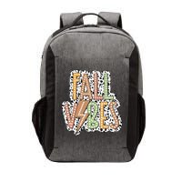 Fall Vibes Retro Autumn Patterns Vector Backpack