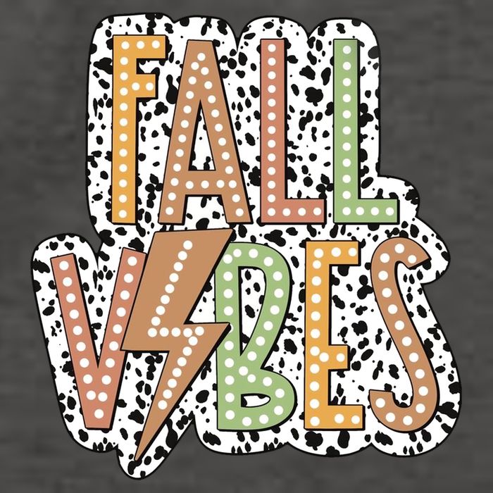 Fall Vibes Retro Autumn Patterns Vector Backpack