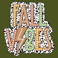 Fall Vibes Retro Autumn Patterns Long Sleeve Shirt
