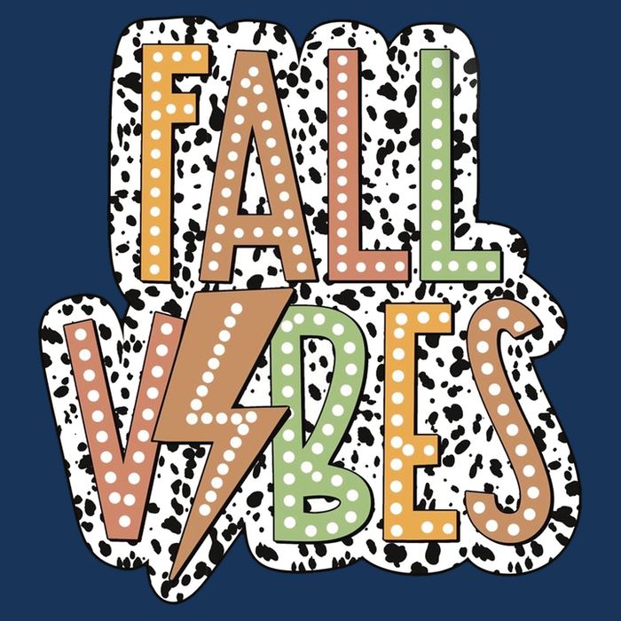 Fall Vibes Retro Autumn Patterns Infant Baby Jersey Bodysuit