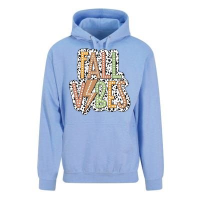 Fall Vibes Retro Autumn Patterns Unisex Surf Hoodie