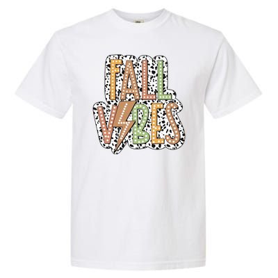 Fall Vibes Retro Autumn Patterns Garment-Dyed Heavyweight T-Shirt