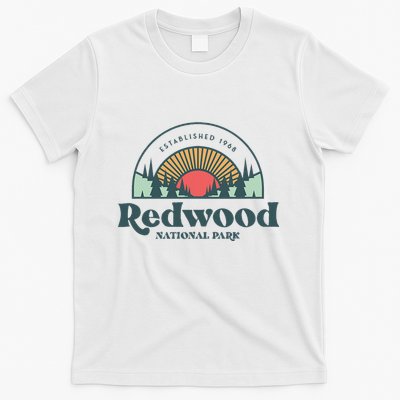 Family Vacation Retro Redwood National Park T-Shirt