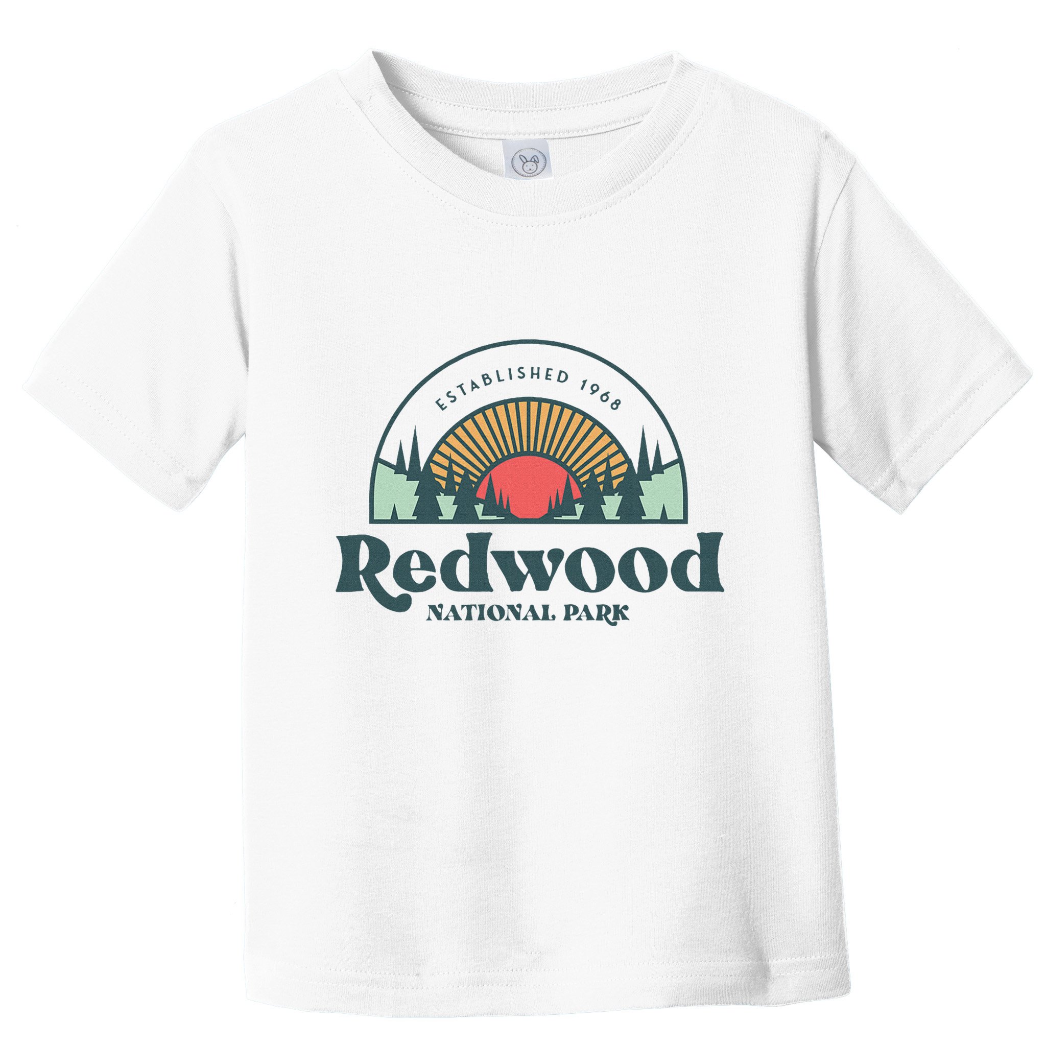 Family Vacation Retro Redwood National Park Toddler T-Shirt