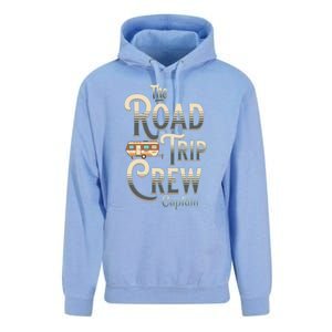 Family Vacation Road Trip Crew Captain Travel Trailer Meaningful Gift Unisex Surf Hoodie