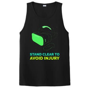 Funny Virtual Reality Hazard Vr Stay Clear To Avoid Injury PosiCharge Competitor Tank