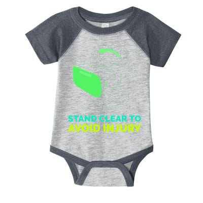 Funny Virtual Reality Hazard VR Stay Clear To Avoid Injury Infant Baby Jersey Bodysuit