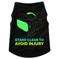 Funny Virtual Reality Hazard VR Stay Clear To Avoid Injury Doggie Tank