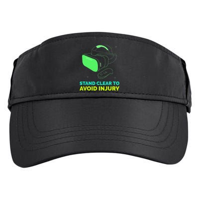 Funny Virtual Reality Hazard VR Stay Clear To Avoid Injury Adult Drive Performance Visor
