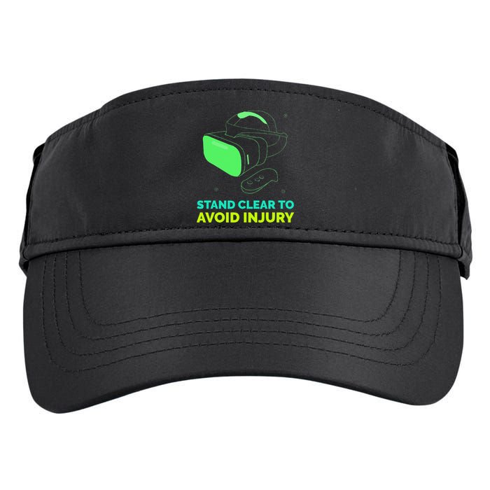 Funny Virtual Reality Hazard VR Stay Clear To Avoid Injury Adult Drive Performance Visor