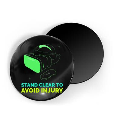 Funny Virtual Reality Hazard VR Stay Clear To Avoid Injury Magnet