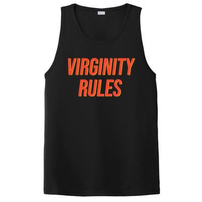 Funny Virginity Rules Funny Virgin Men Women PosiCharge Competitor Tank