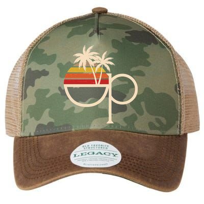 Funny Vintage Retro OP Ocean Pacific Logo Legacy Tie Dye Trucker Hat