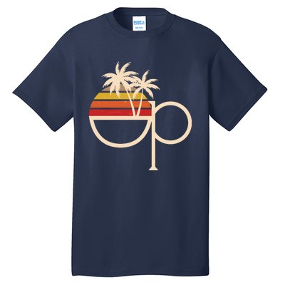 Funny Vintage Retro OP Ocean Pacific Logo Tall T-Shirt