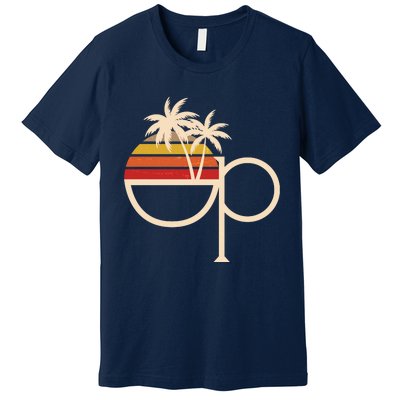 Funny Vintage Retro OP Ocean Pacific Logo Premium T-Shirt