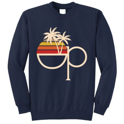 Funny Vintage Retro OP Ocean Pacific Logo Tall Sweatshirt