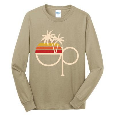 Funny Vintage Retro OP Ocean Pacific Logo Tall Long Sleeve T-Shirt