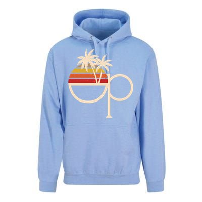 Funny Vintage Retro OP Ocean Pacific Logo Unisex Surf Hoodie