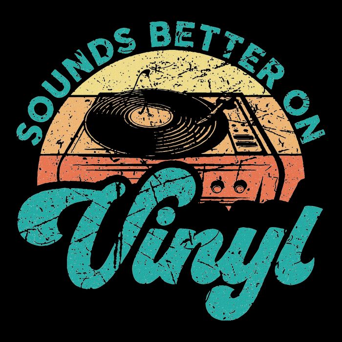 Funny Vinyl Record Quotes Sounds Better On Vinyl Zip Tote Bag