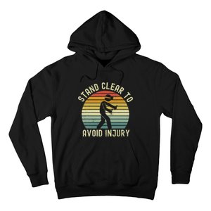 Funny Virtual Reality Vr Stay Clear To Avoid Injury Hoodie