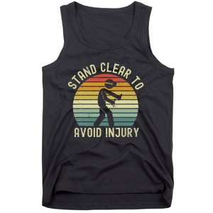 Funny Virtual Reality Vr Stay Clear To Avoid Injury Tank Top