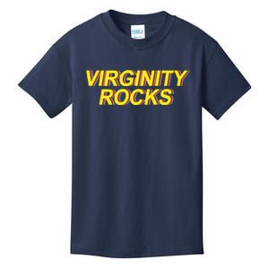 Funny Virginity Rocks Retro Funny Kids T-Shirt