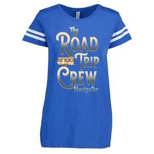 Family Vacation Road Trip Crew Navigator Travel Trailer Meaningful Gift Enza Ladies Jersey Football T-Shirt